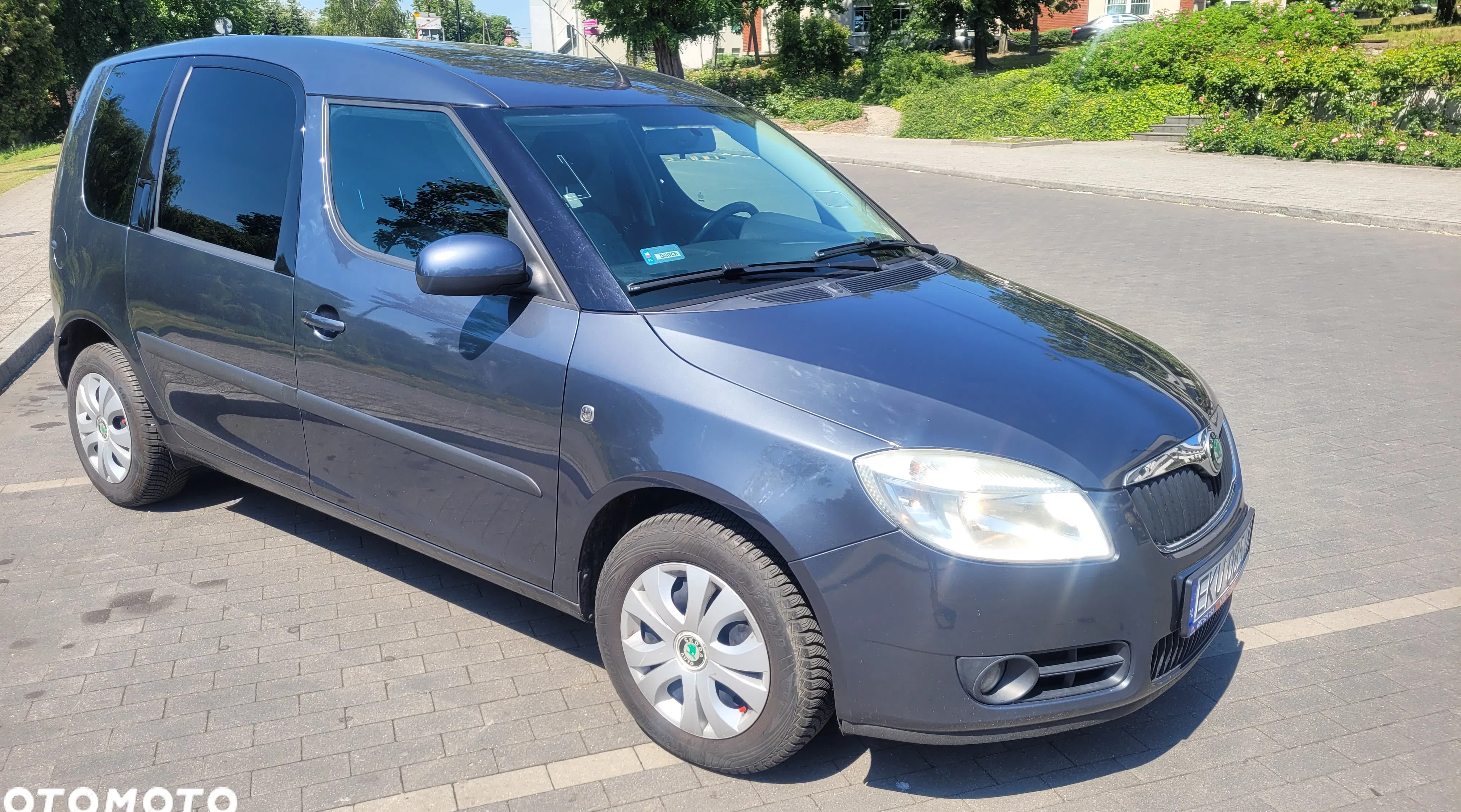 skoda Skoda Roomster cena 12900 przebieg: 189500, rok produkcji 2008 z Kutno